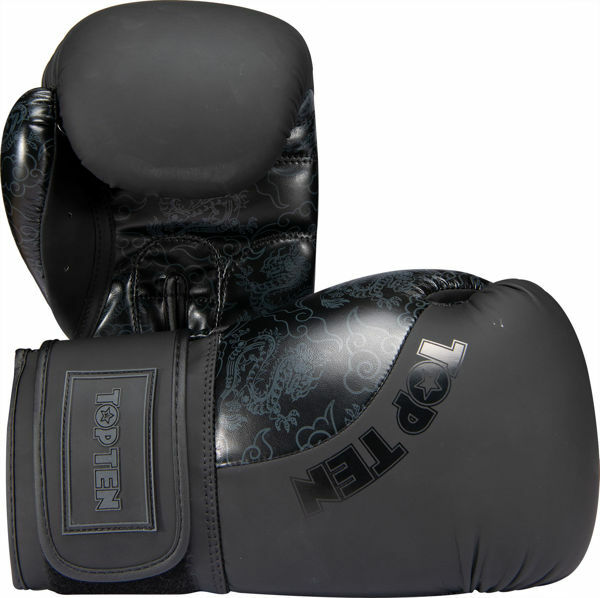 Picture of Boxing Gloves Dragon Black/Black 10oz