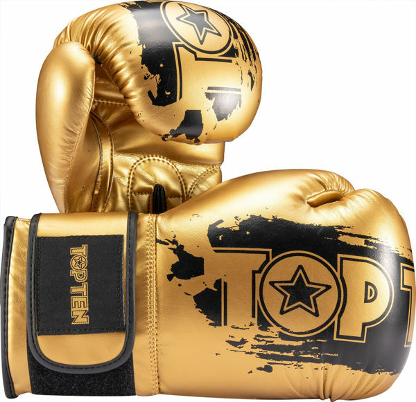 Picture of Boxing Gloves Power Ink Black/Gold
