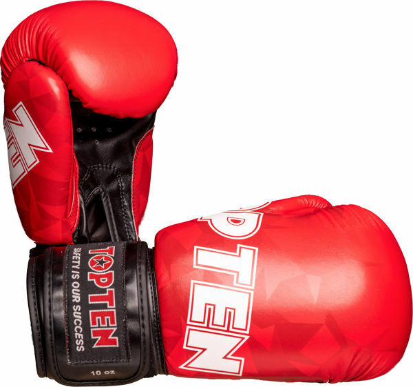Picture of Boxing Gloves Top Ten Prism Red 8oz
